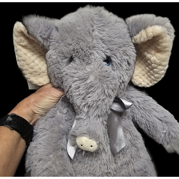 Best Made Toys International Gray Elephant - Sleeping Buddy - Plush 23" - Picture 7 of 7